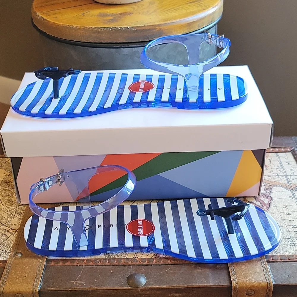 KATY PERRY Geli Blue Anchor Size 10 - Picture 6 of 6